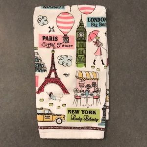 Hand Towel with Cities